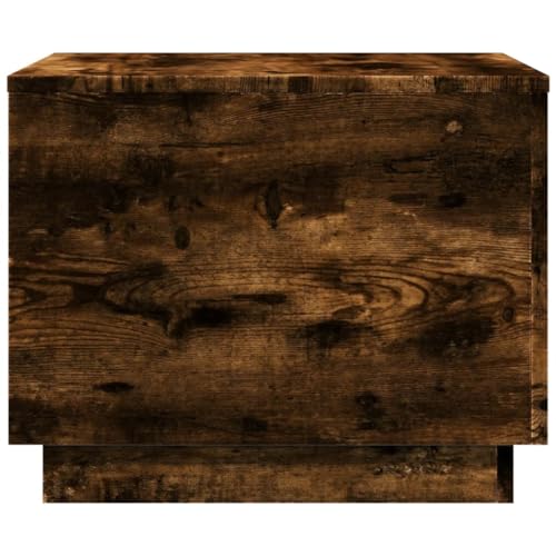 Black RGB LED Coffee Table – Rectangular