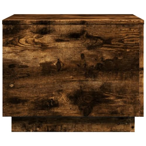 Black RGB LED Coffee Table – Rectangular