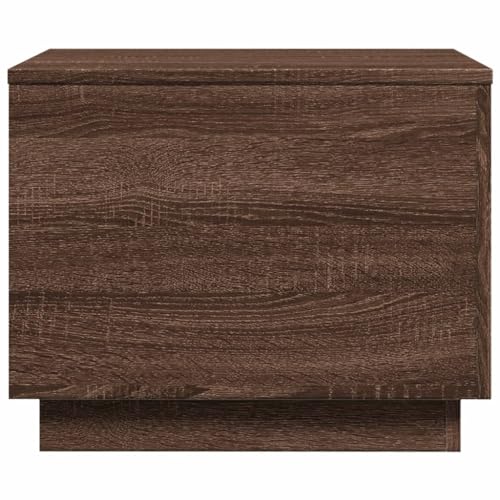Black RGB LED Coffee Table – Rectangular