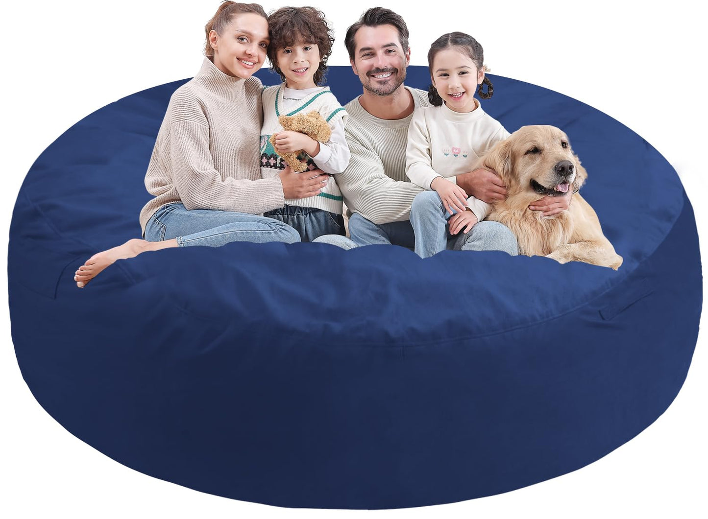 5FT Grey Bean Bag Chair
