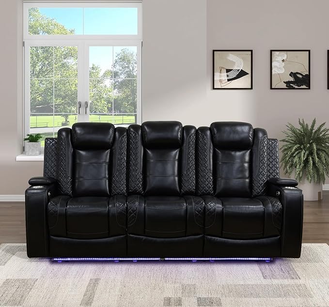 3-Piece Beige Power Recliner Set