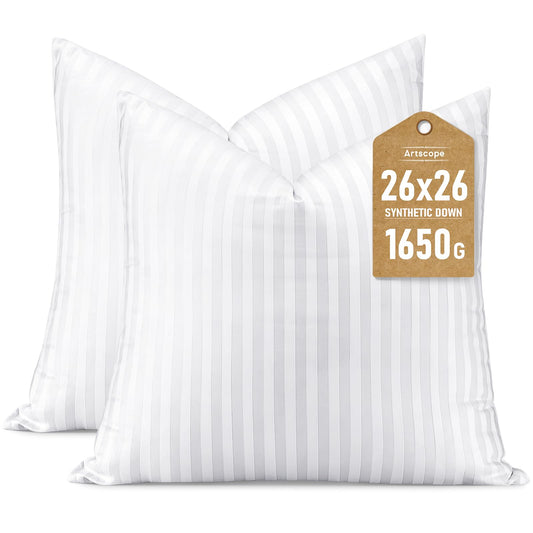 20x20 Pillow Inserts, 2-Pack