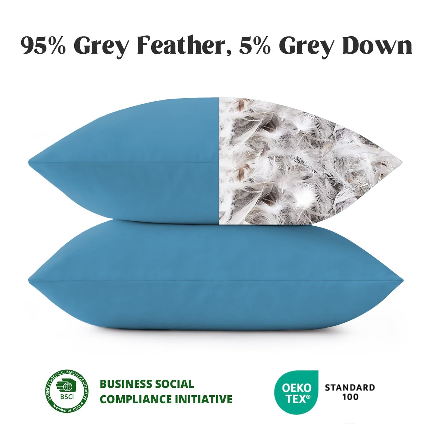 20x20 Pillow Inserts, 2-Pack
