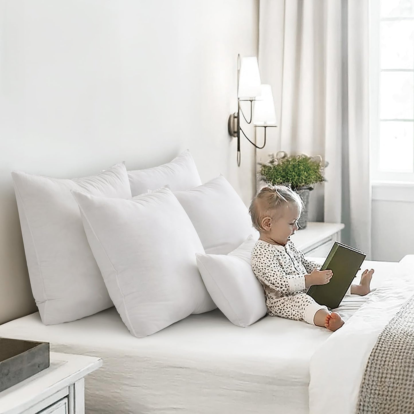 22x22 Pillow Inserts, 2-Pack