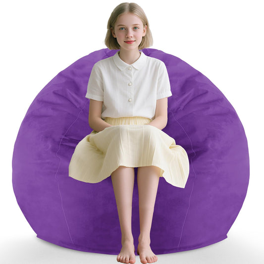 5FT Grey Bean Bag Chair