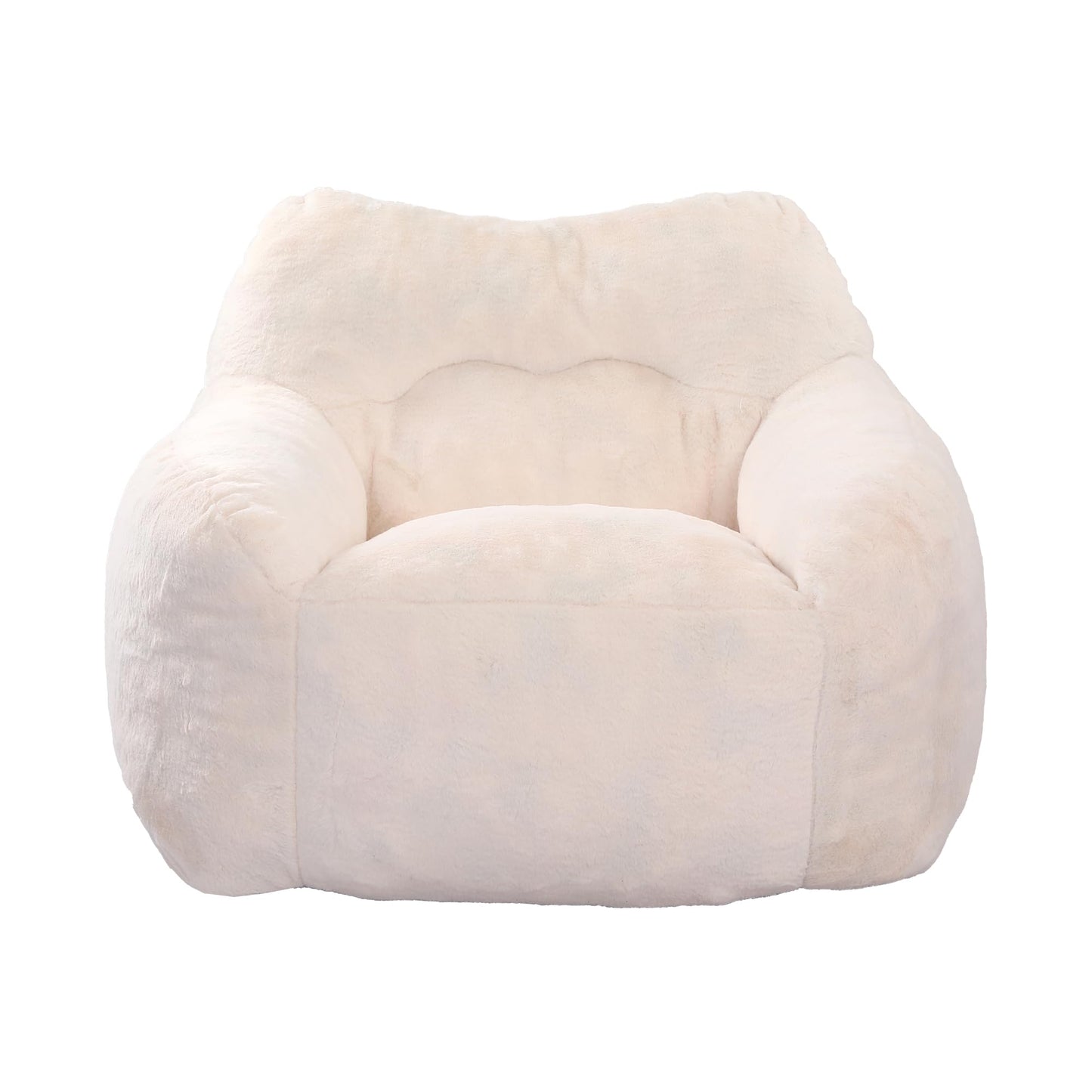 Furniliving White Bean Bag Chair