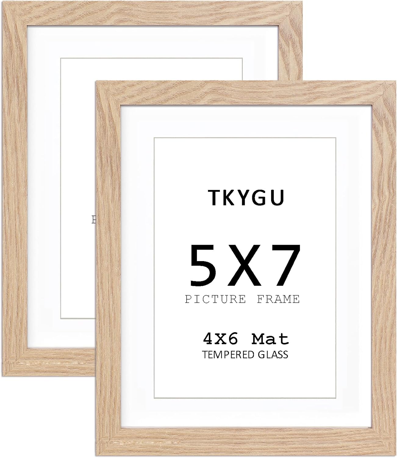 3-Pack 4x6 Black Wooden Photo Frames
