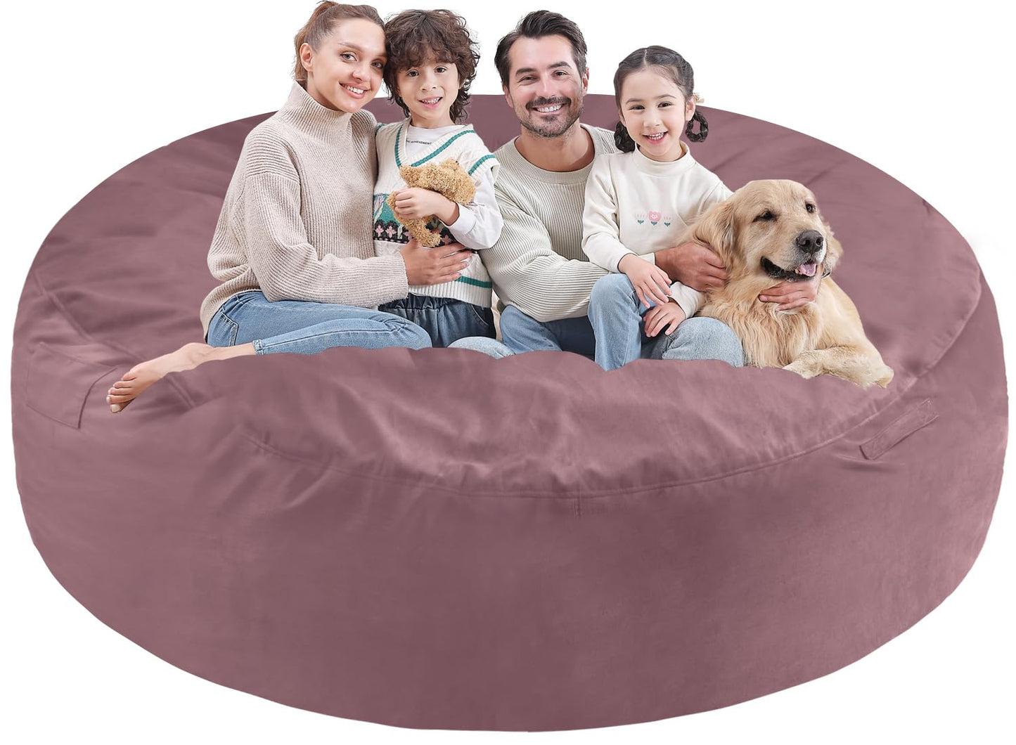 5FT Grey Bean Bag Chair