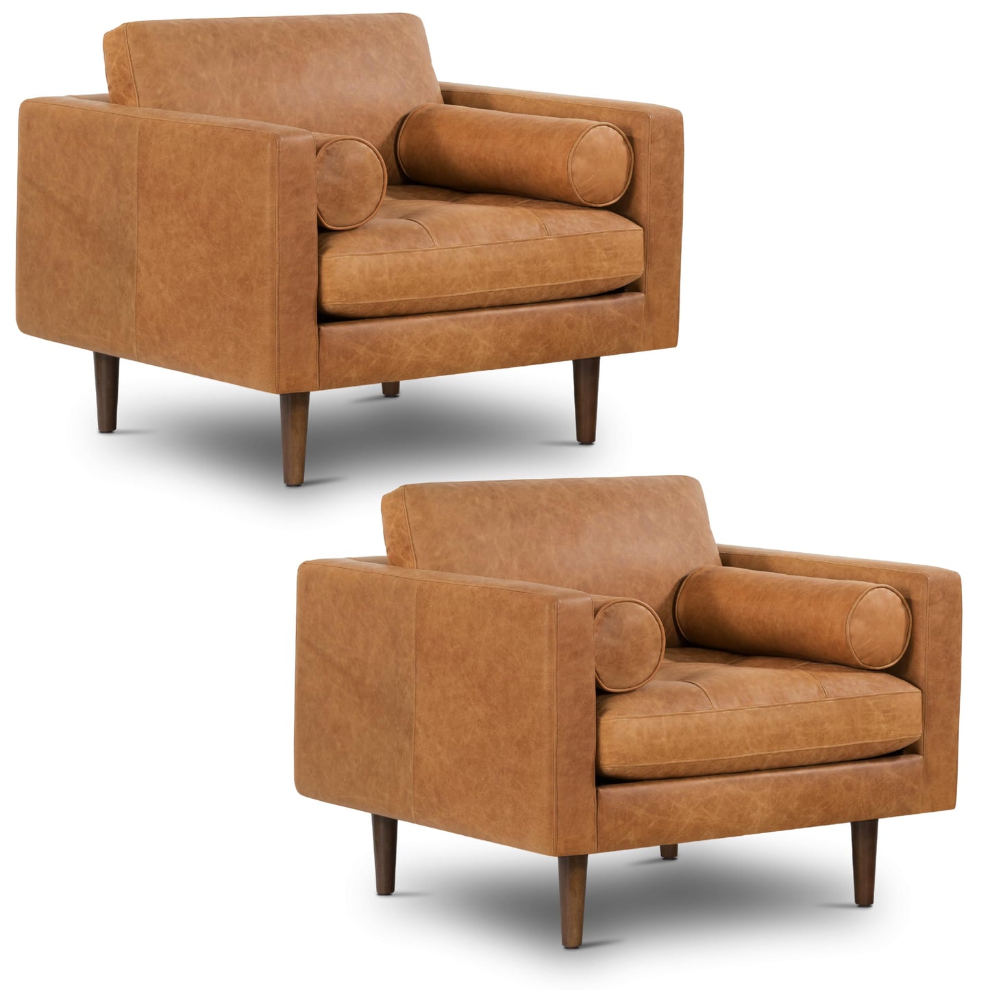 Poly & Bark Napa Leather Couch