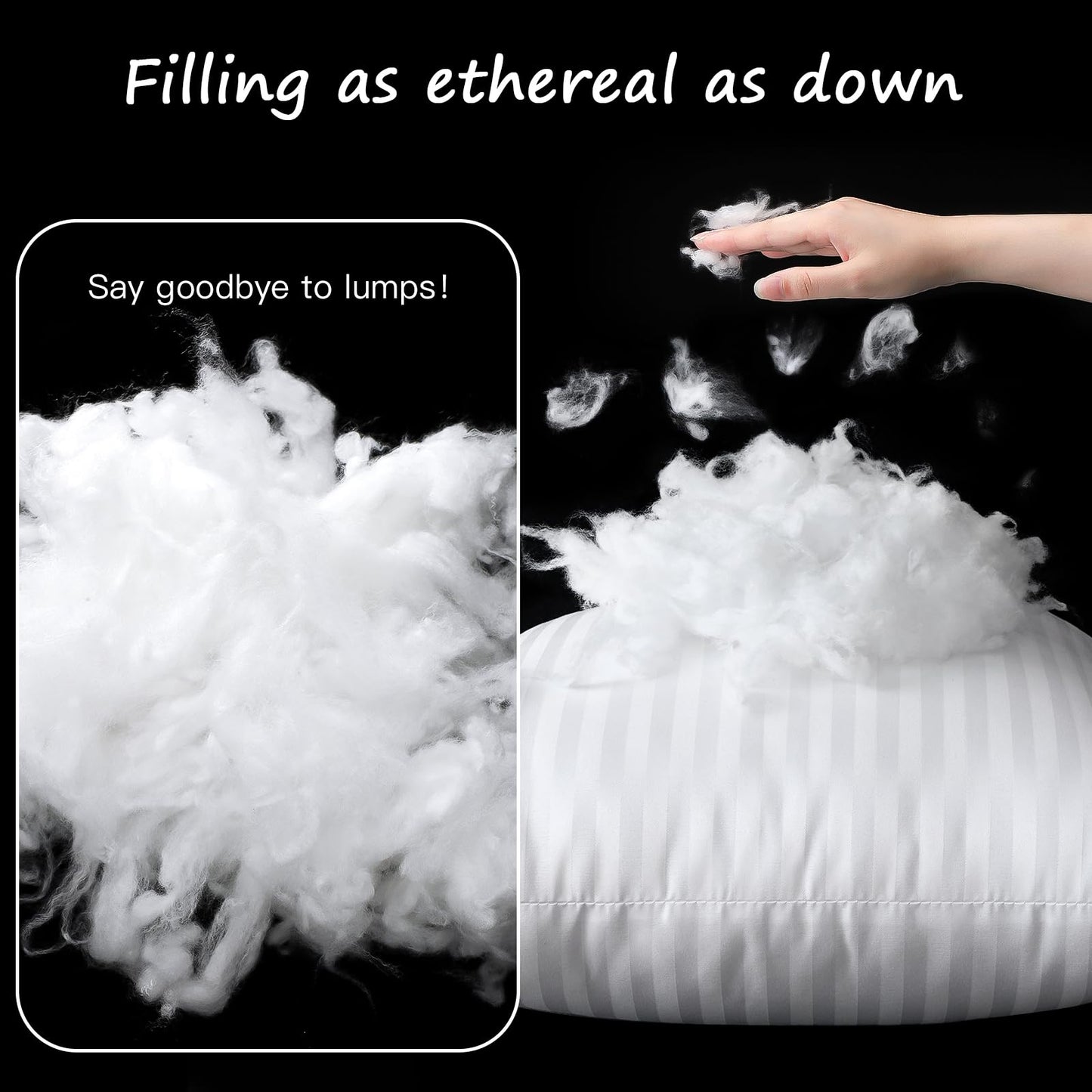 20x20 Pillow Inserts, 2-Pack