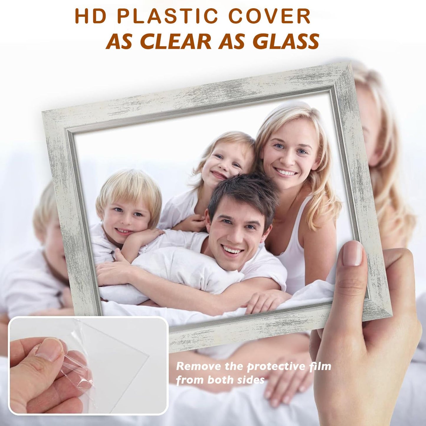 XUANLUO 4-Pack 5x7 Photo Frames