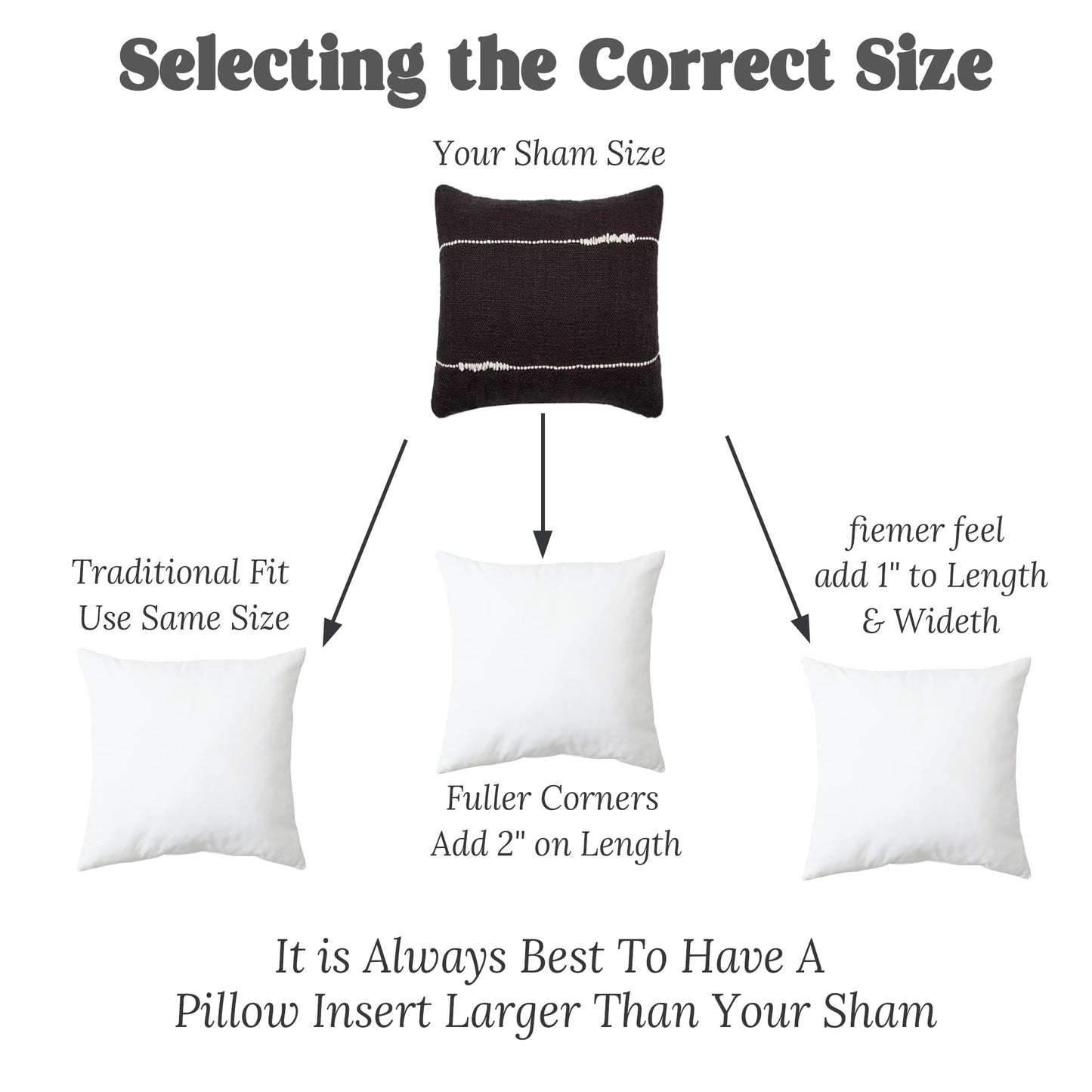 20x20 Pillow Inserts, 2-Pack