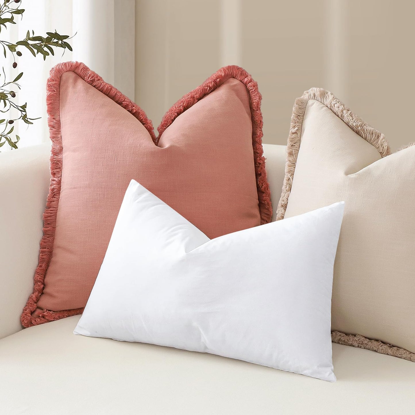 20x20 Pillow Inserts, 2-Pack