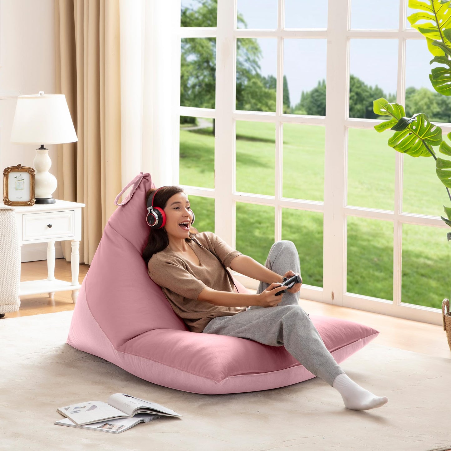 Nobildonna 4FT Bean Bag Cover – Brown