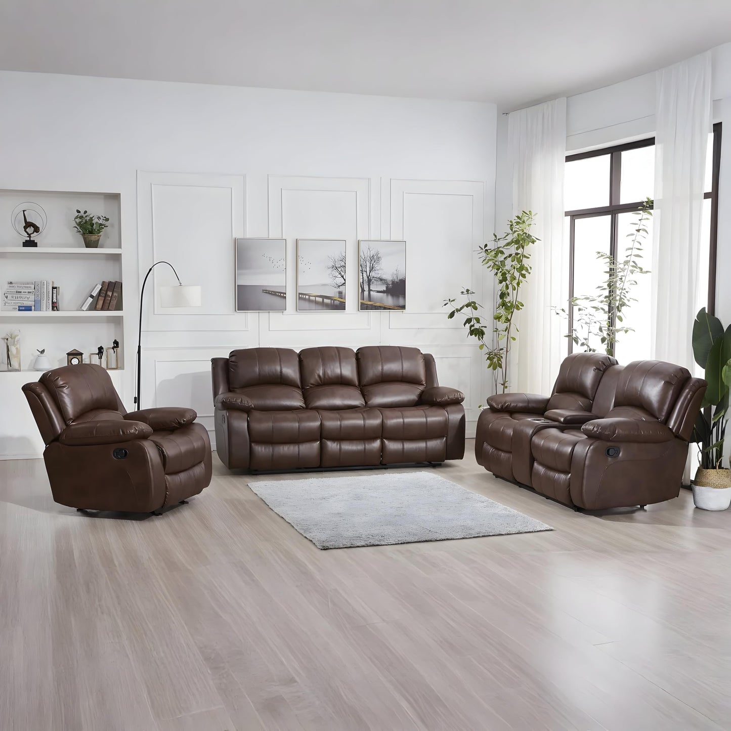 Betsy 3PC Reclining Sofa Set