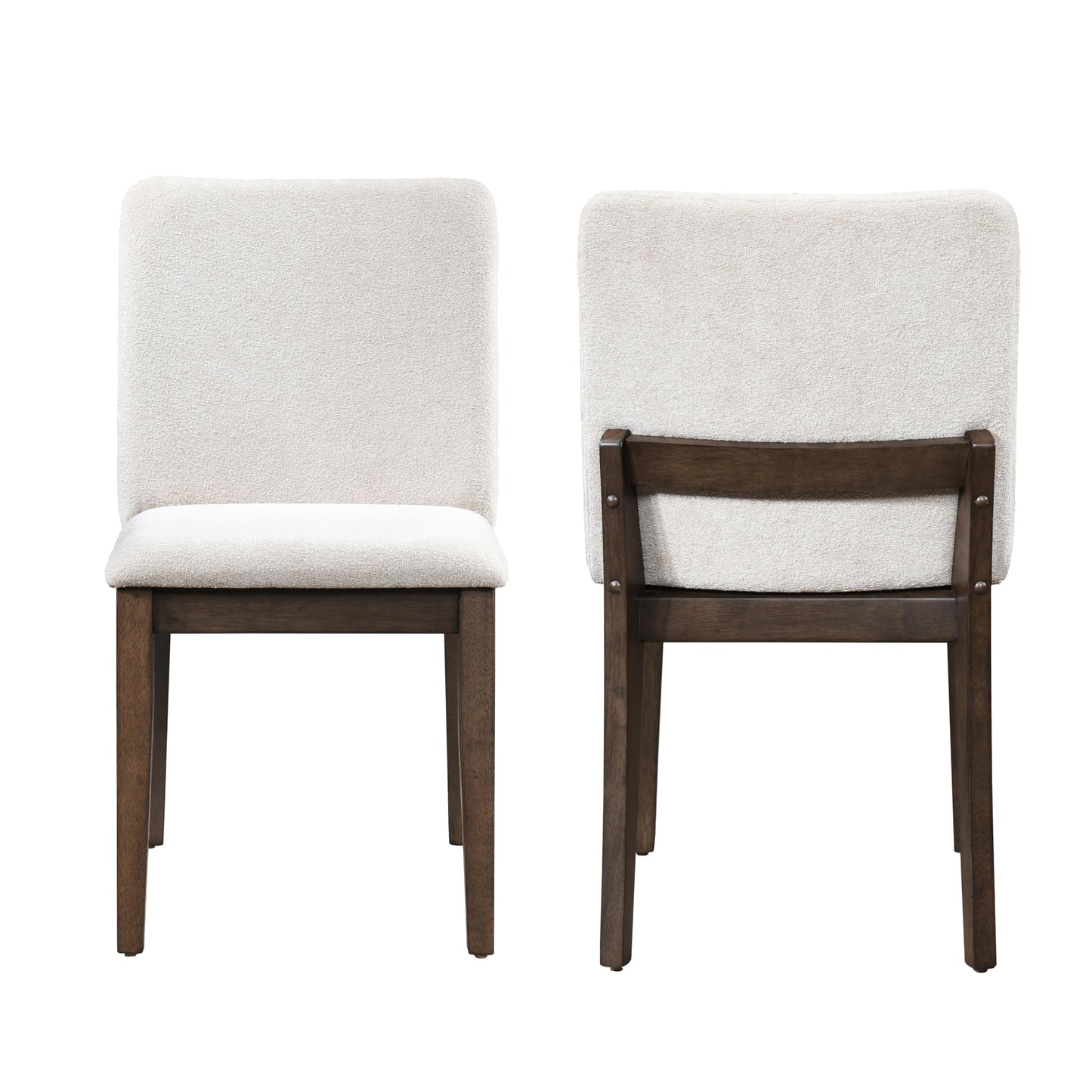 Kody 5-Piece Wood Dining Set – Beige Chairs