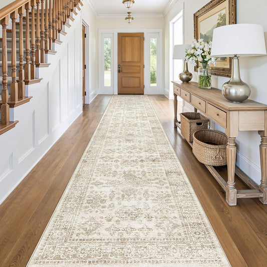 3x16 Ft Light Brown Area Rug