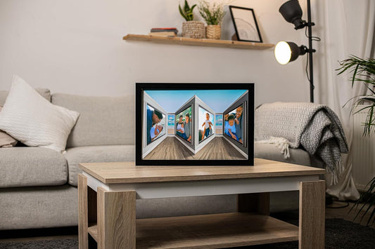 3D 12x18 Black Illusion Frame