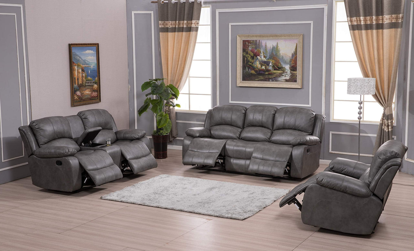 Betsy 3PC Reclining Sofa Set