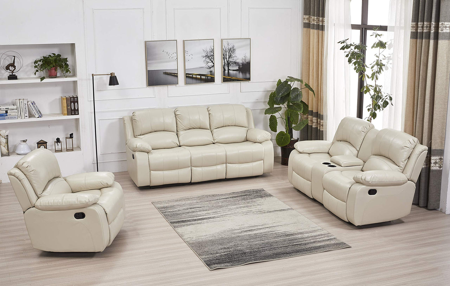 Betsy 3PC Reclining Sofa Set