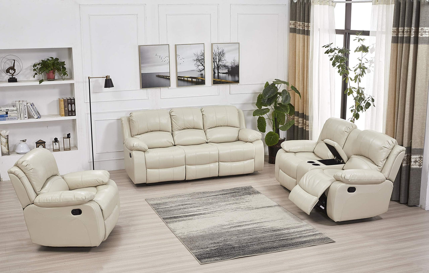 Betsy 3PC Reclining Sofa Set