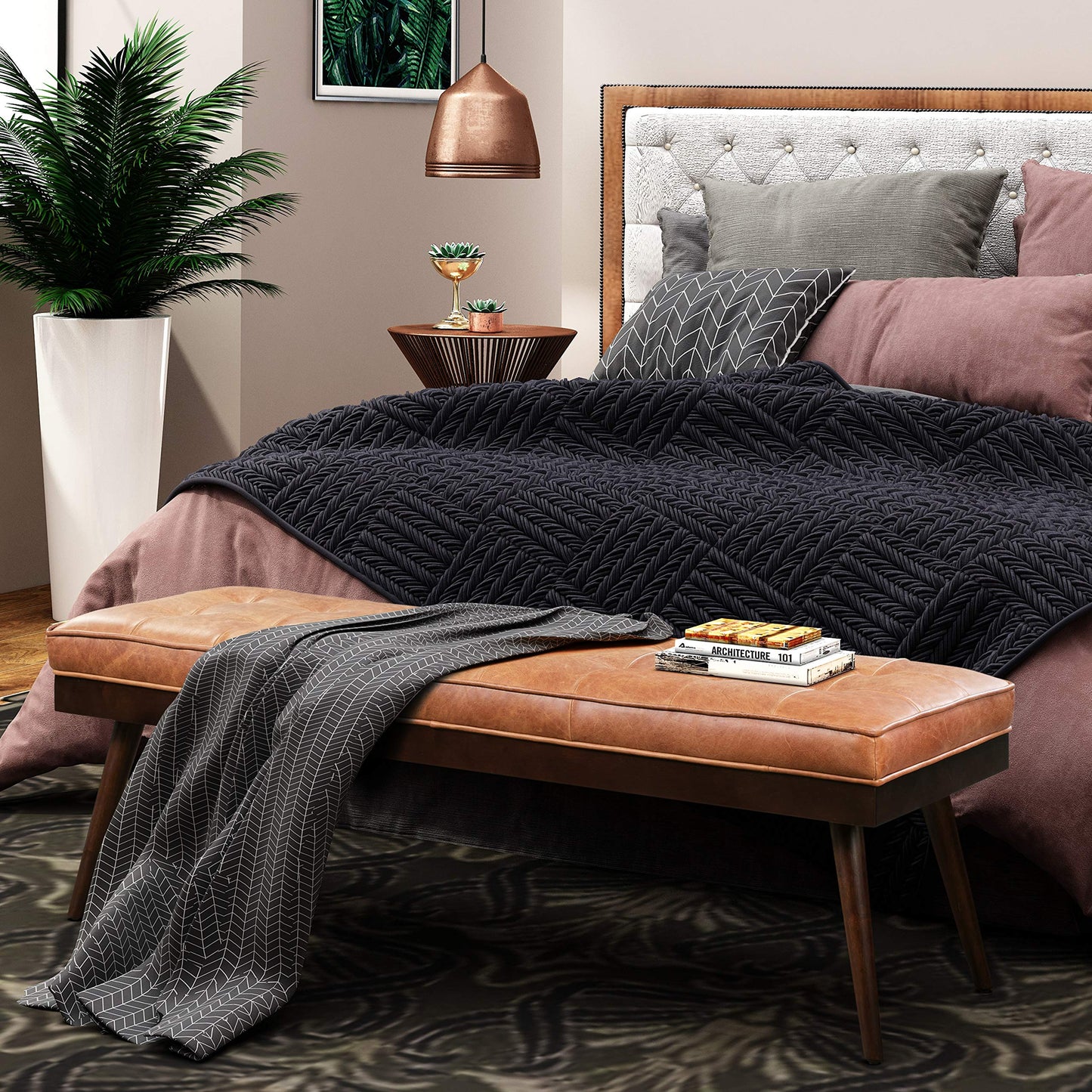 Poly & Bark Napa Leather Couch